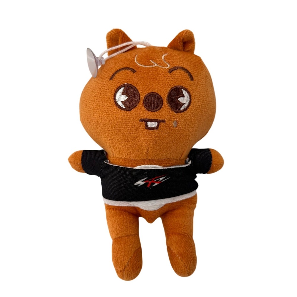 Stray Kids SKZOO Han Quokka Plush 7in Orange Stuffed Animal Toy K-Pop Merch Kids